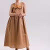 льняна сукня-вишиванка "Almond"