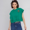 футболка-безрукавка "Green hummingbird"