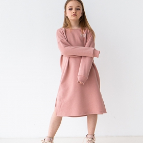 платье детское длинное "Pink"