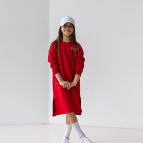 дитяча сукня довга "Red"